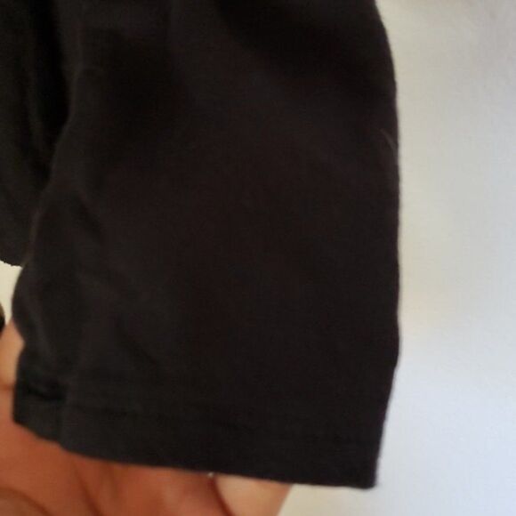 Vera Wang Black Bottom Wrap Long Sleeve Shirt XS - Picture 7 of 9